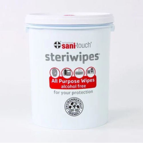 Alcohol-Free Breathalyser Steriwipes - 1000s bucket
